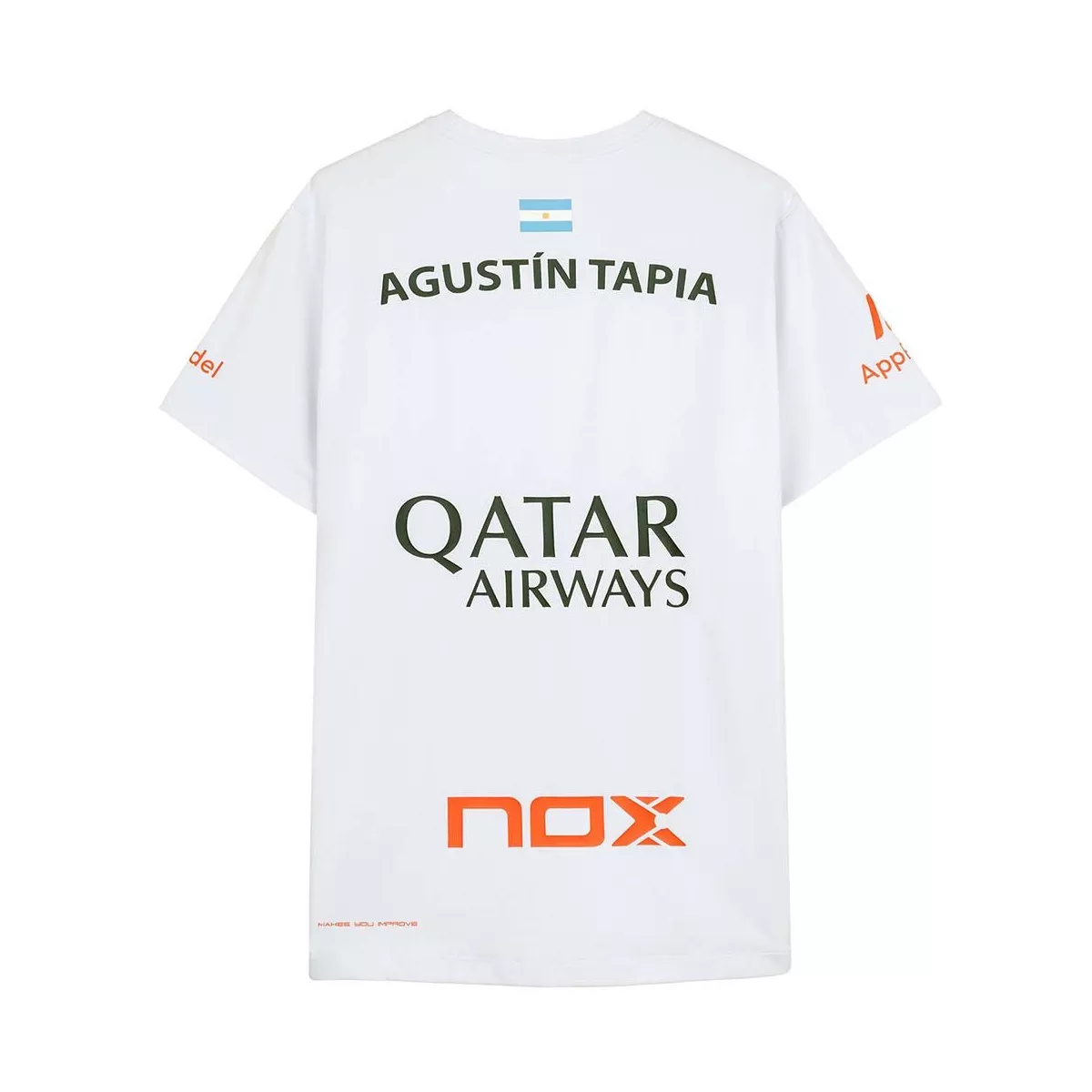 Nox AT10 Agust&iacute;n Tapia T-shirt wit