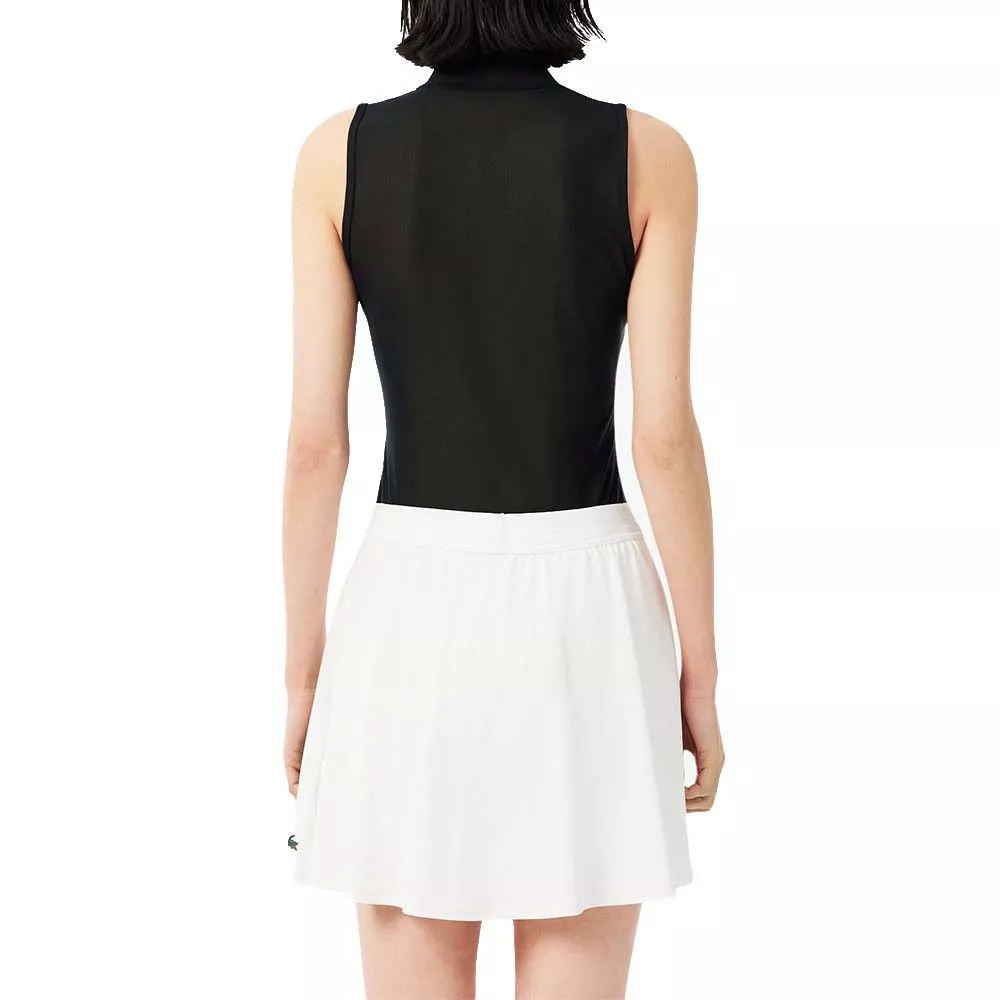 Lacoste Tennis mouwloze polo dames zwart