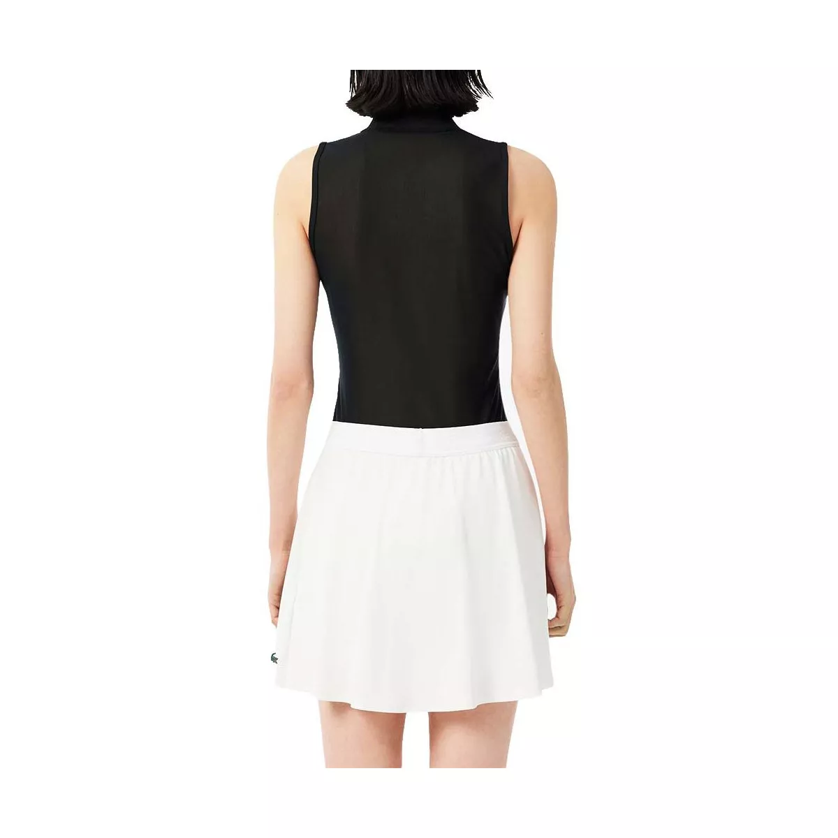 Lacoste Tennis mouwloze polo dames zwart