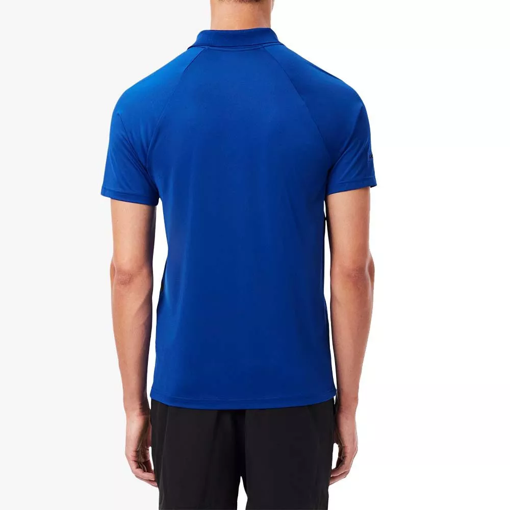 Lacoste Tennis Daniil Medvedev polo blauw