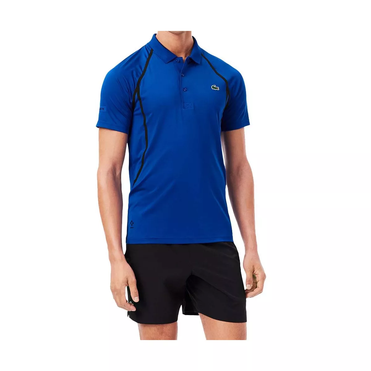 Lacoste Tennis Daniil Medvedev polo blauw