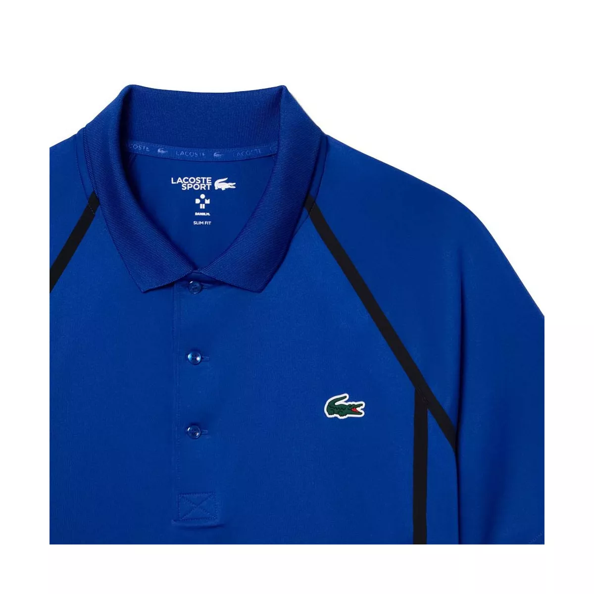 Lacoste Tennis Daniil Medvedev polo blauw