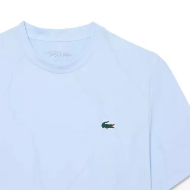 Lacoste Tennis Ultra Dry T-shirt lichtblauw