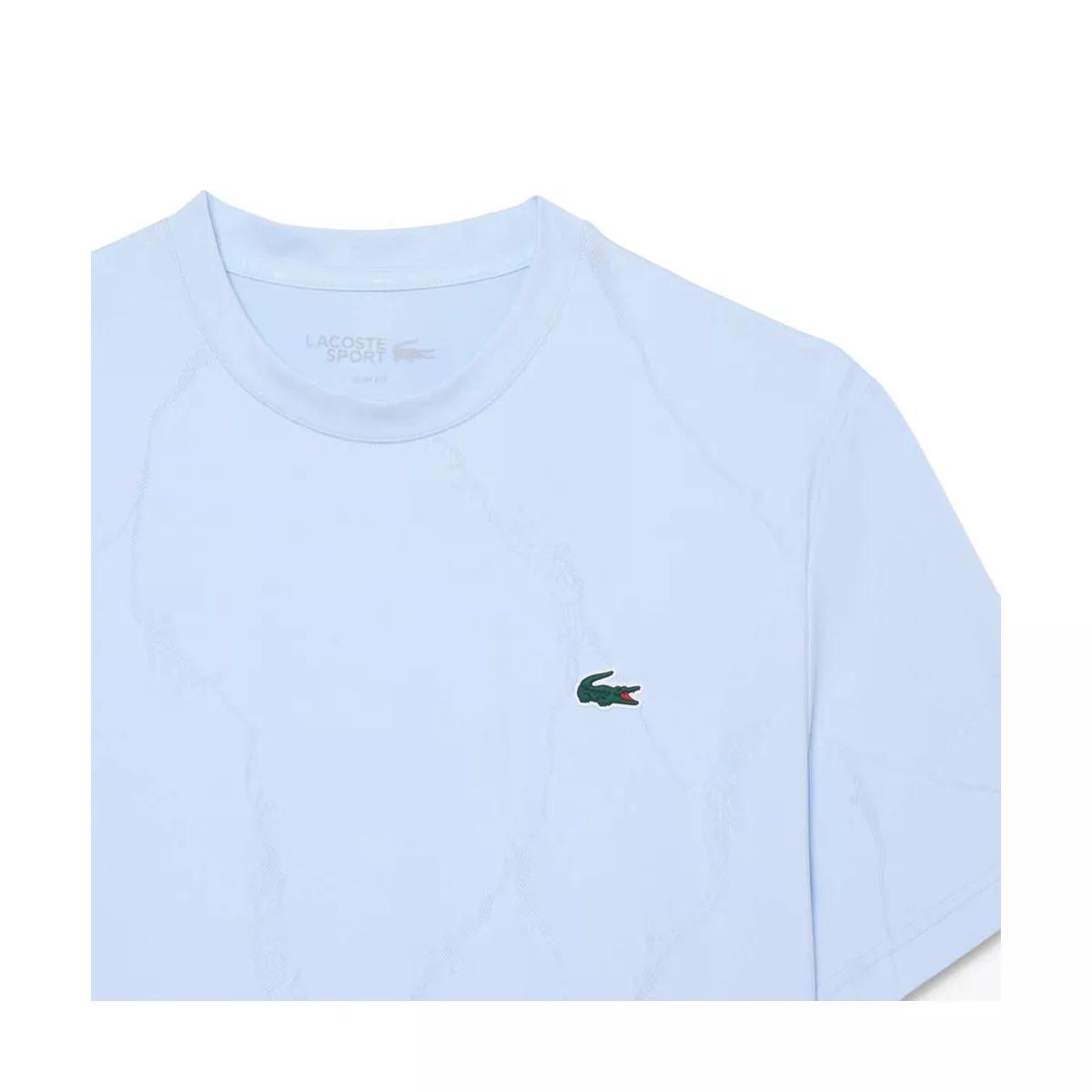 Lacoste Tennis Ultra Dry T-shirt lichtblauw