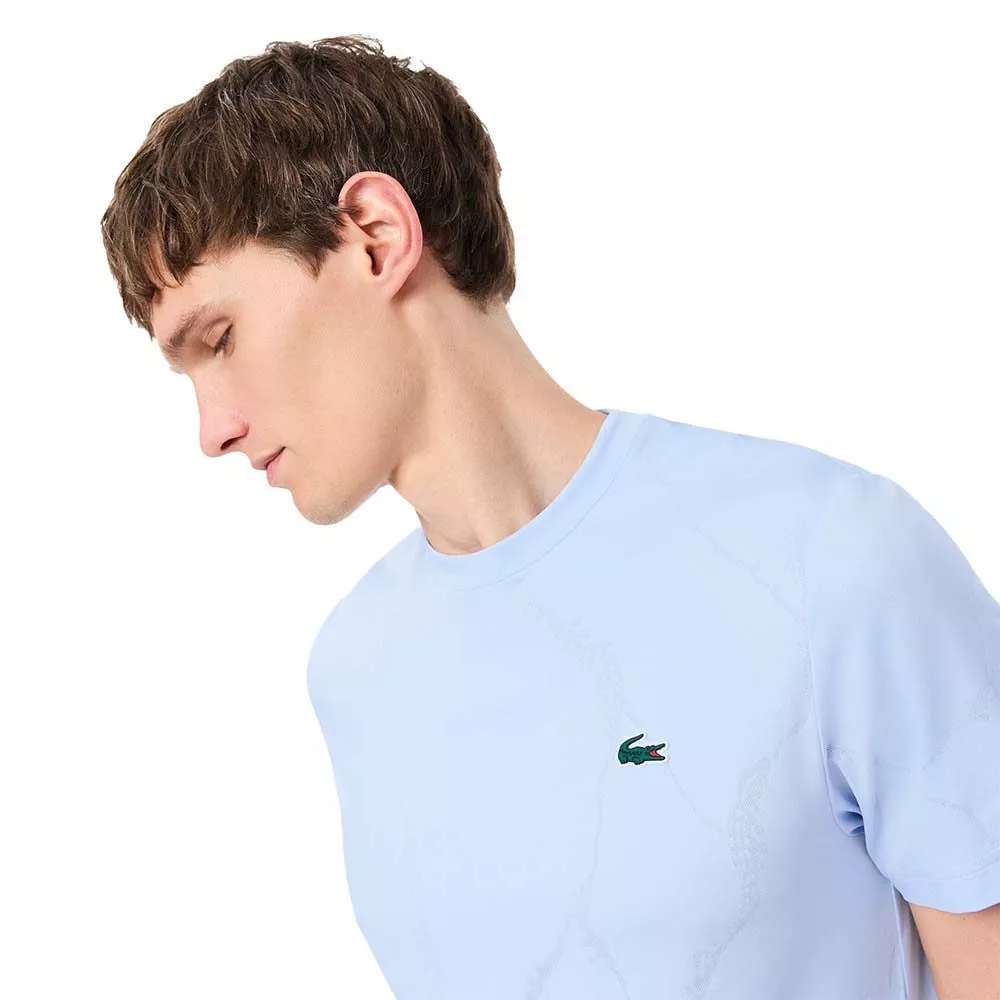 Lacoste Tennis Ultra Dry T-shirt lichtblauw