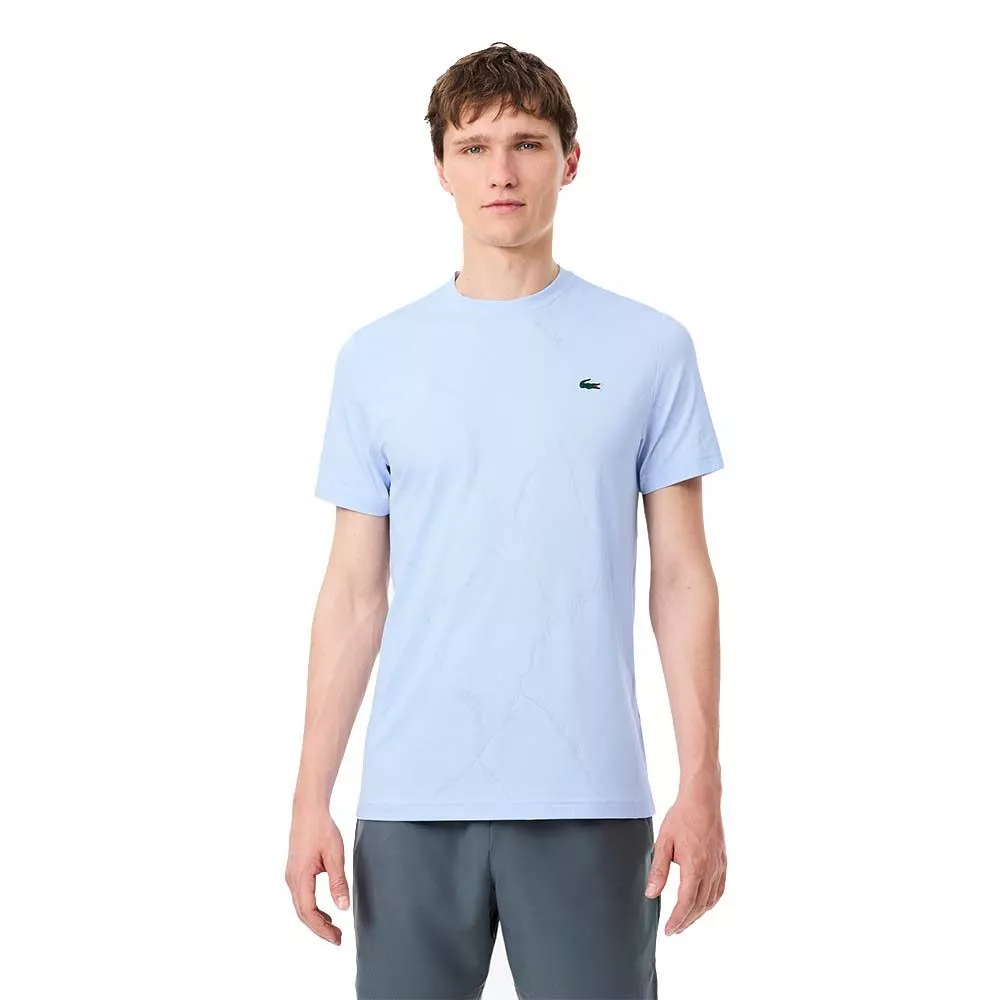 Lacoste Tennis Ultra Dry T-shirt lichtblauw