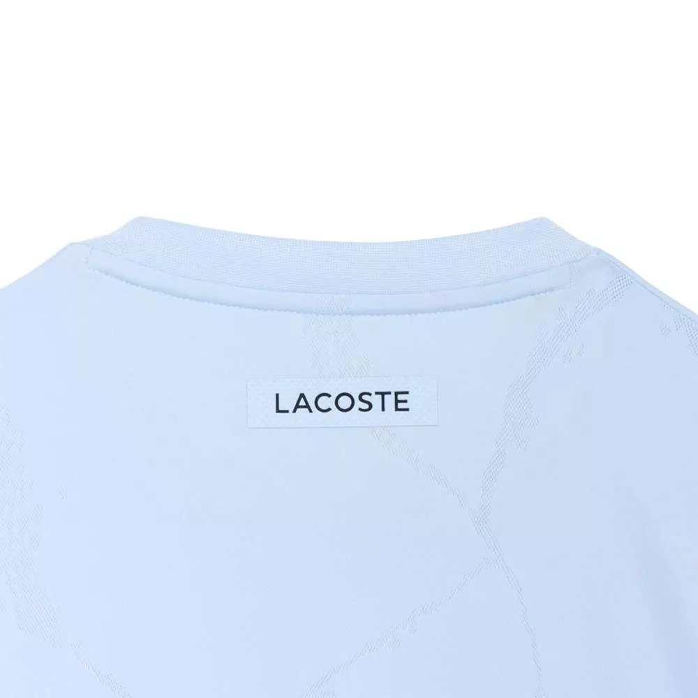 Lacoste Tennis Ultra Dry T-shirt lichtblauw