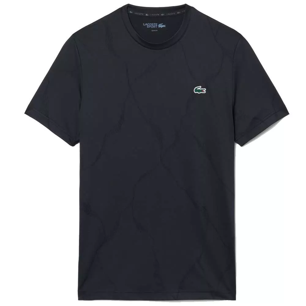 Lacoste Tennis Ultra Dry T-shirt zwart