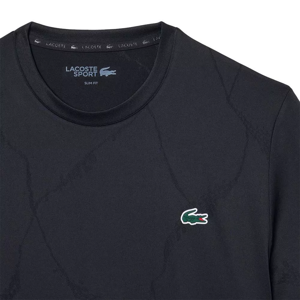 Lacoste Tennis Ultra Dry T-shirt zwart
