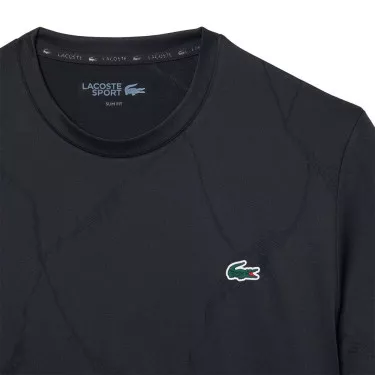Lacoste Tennis Ultra Dry T-shirt zwart