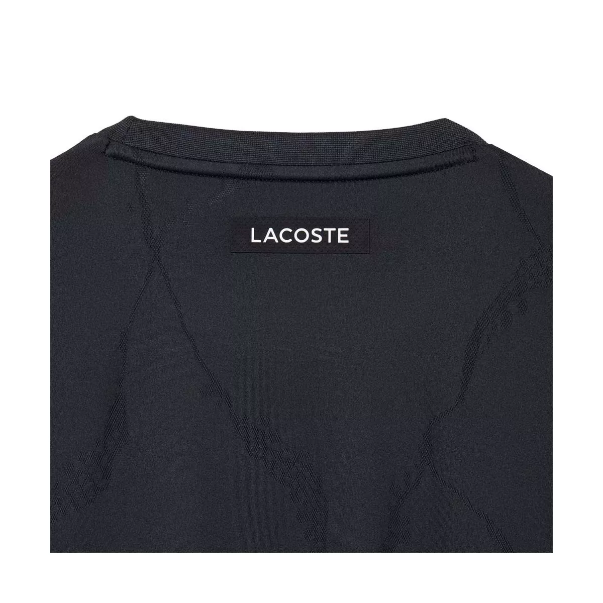 Lacoste Tennis Ultra Dry T-shirt zwart