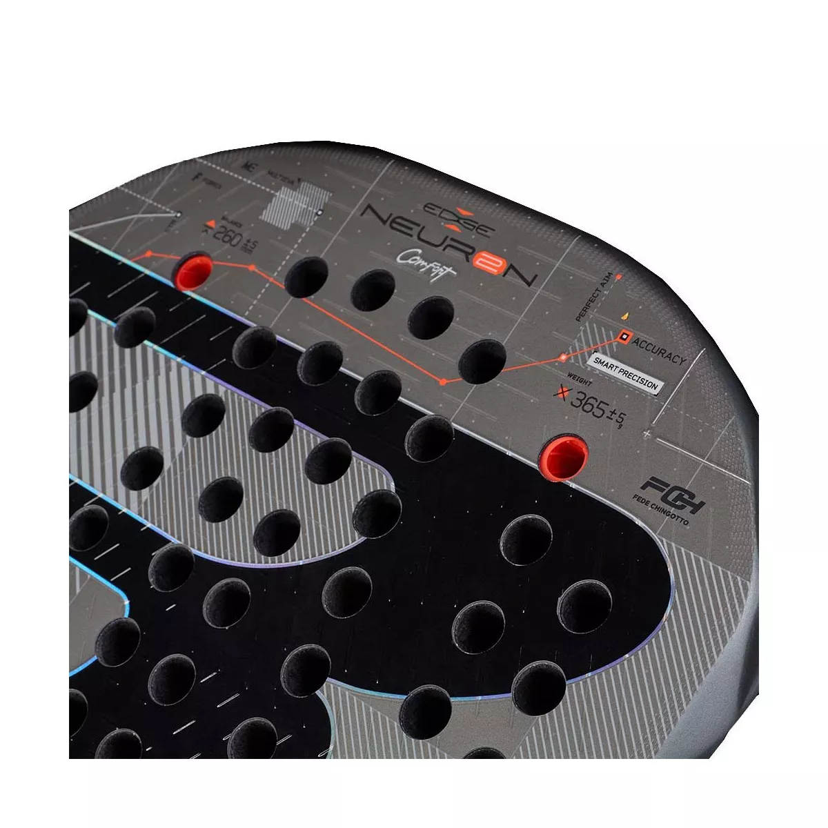Bullpadel Neuron 02 Edge Comfort 27 padelracket