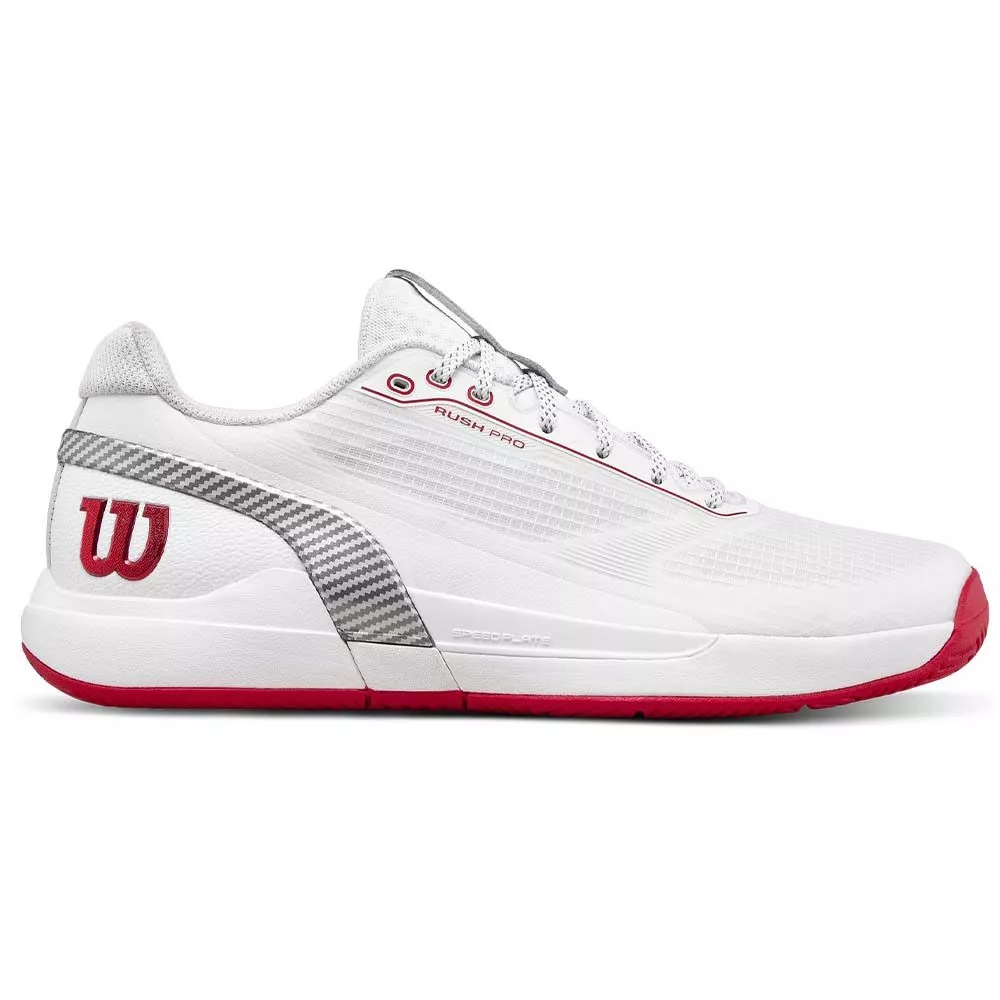 Wilson Rush Pro 5 CTC tennisschoenen wit / rood