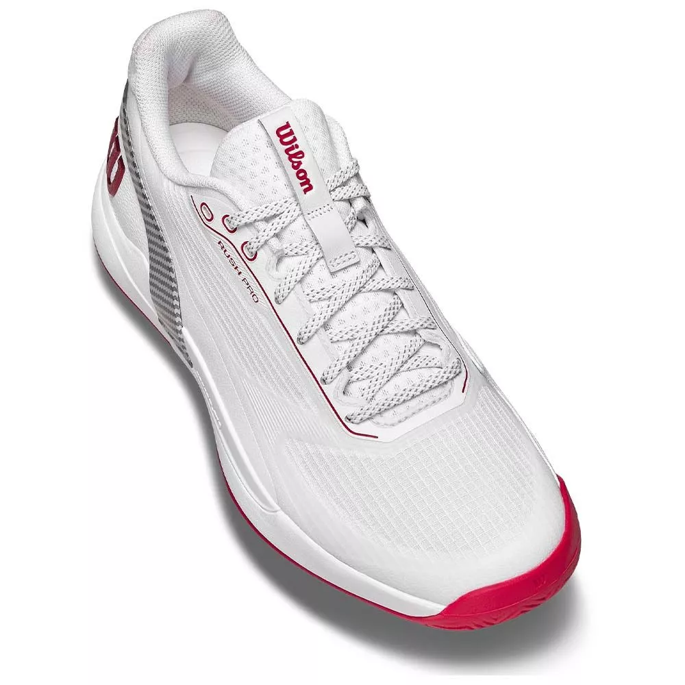 Wilson Rush Pro 5 CTC tennisschoenen wit / rood