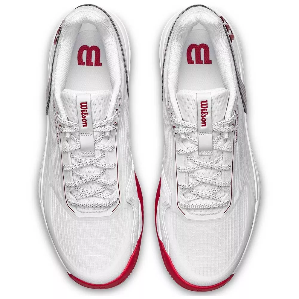 Wilson Rush Pro 5 CTC tennisschoenen wit / rood
