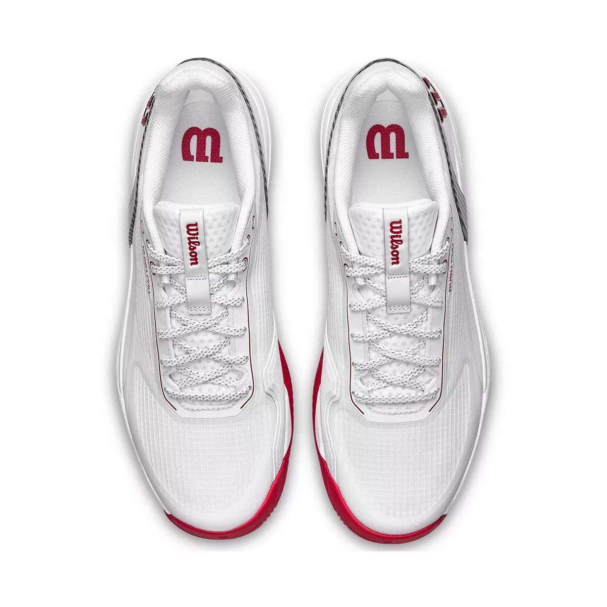 Wilson Rush Pro 5 CTC tennisschoenen wit / rood