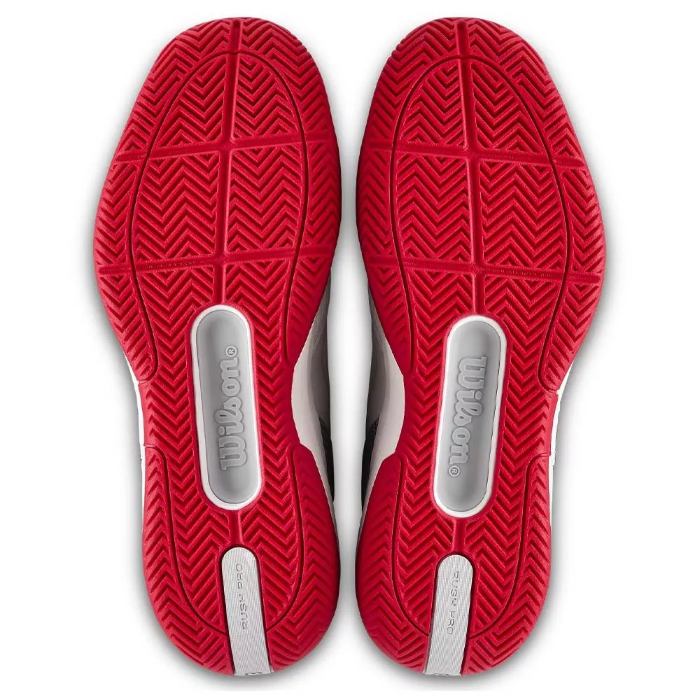 Wilson Rush Pro 5 CTC tennisschoenen wit / rood