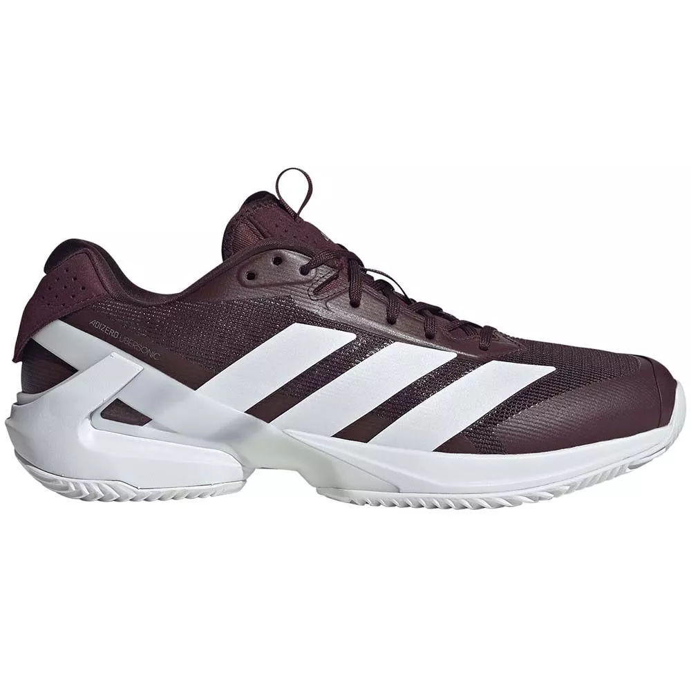 Adidas Adizero Ubersonic 5 tennisschoenen gravel bordeaux