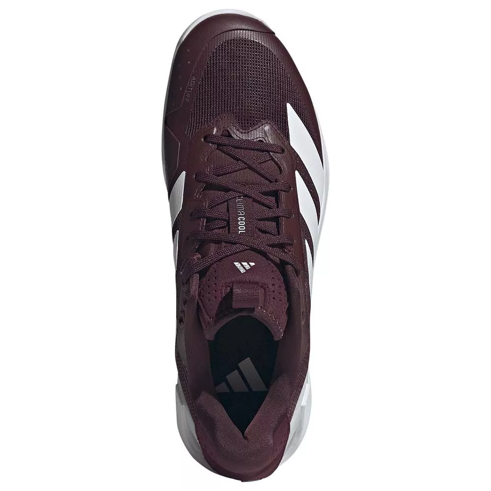 Adidas Adizero Ubersonic 5 tennisschoenen gravel bordeaux