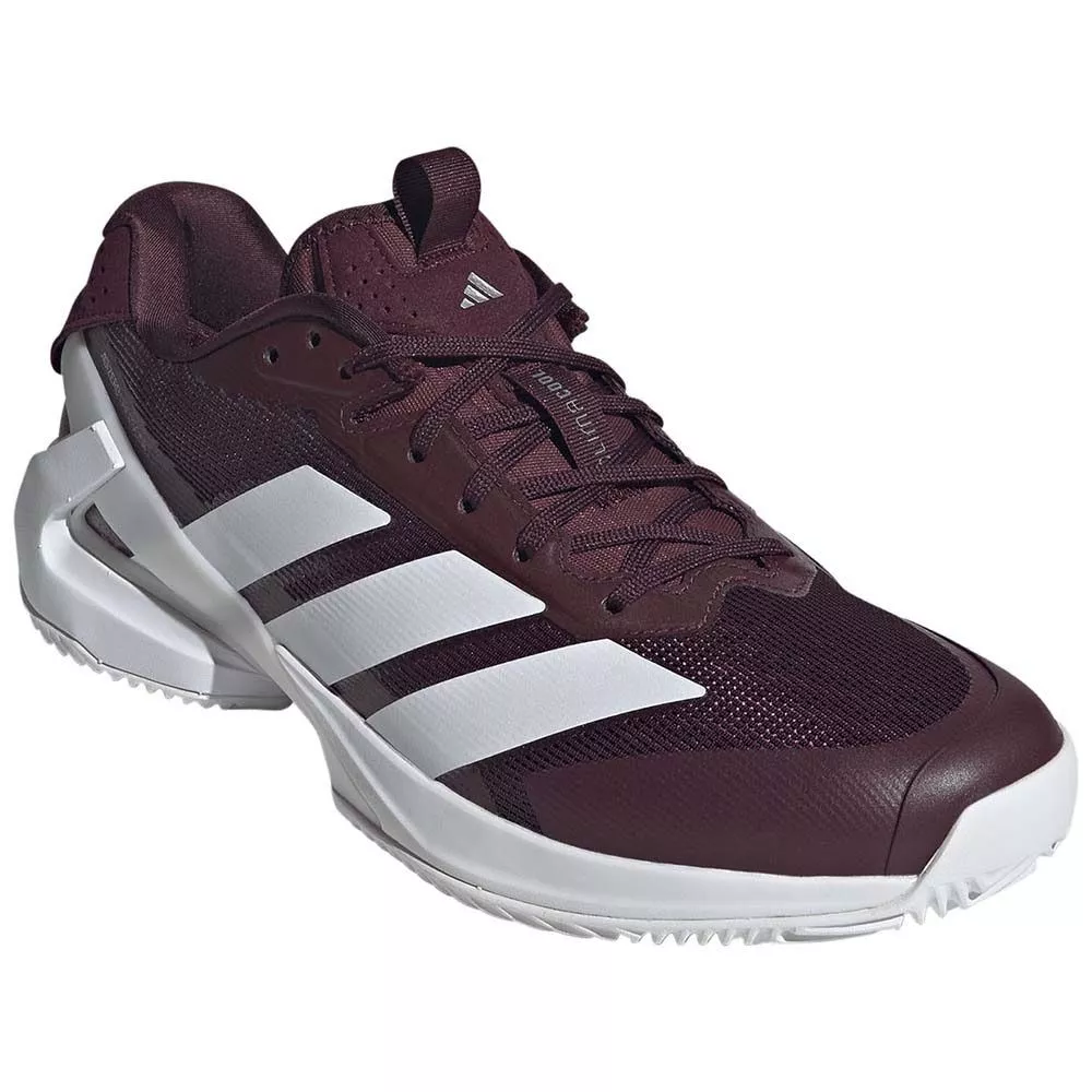 Adidas Adizero Ubersonic 5 tennisschoenen gravel bordeaux