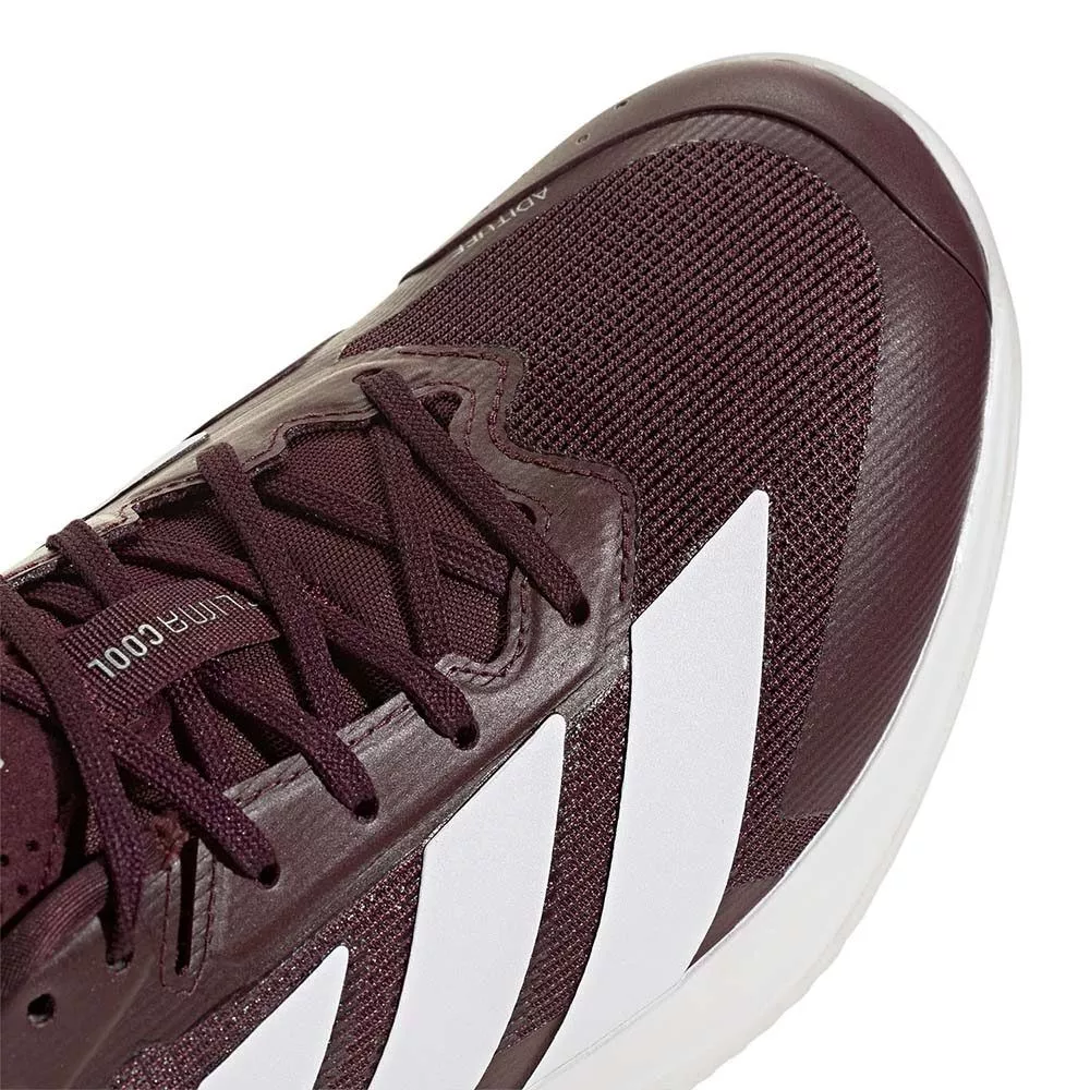 Adidas Adizero Ubersonic 5 tennisschoenen gravel bordeaux
