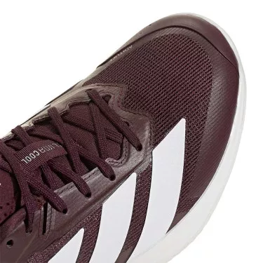 Adidas Adizero Ubersonic 5 tennisschoenen gravel bordeaux