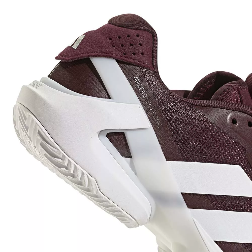 Adidas Adizero Ubersonic 5 tennisschoenen gravel bordeaux