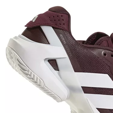 Adidas Adizero Ubersonic 5 tennisschoenen gravel bordeaux