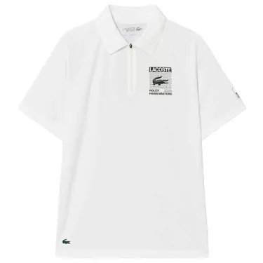 Lacoste Tennis Rolex Masters polo wit