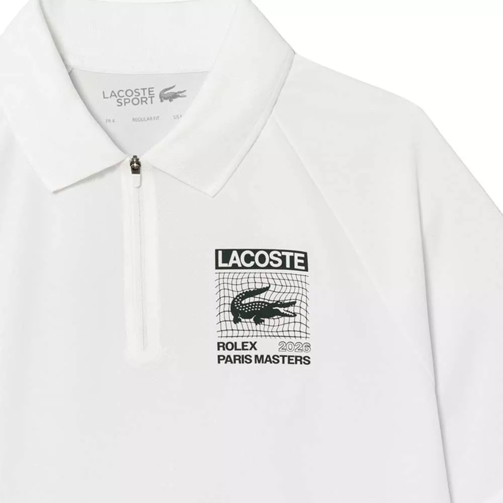 Lacoste Tennis Rolex Masters polo wit