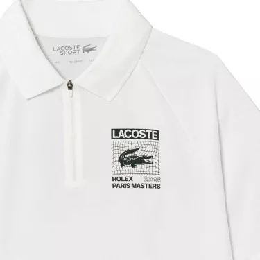 Lacoste Tennis Rolex Masters polo wit