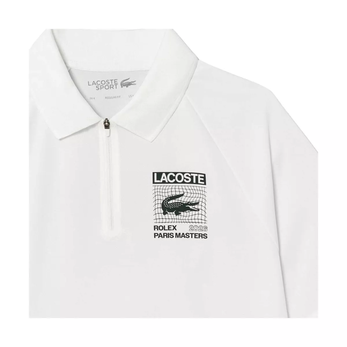 Lacoste Tennis Rolex Masters polo wit