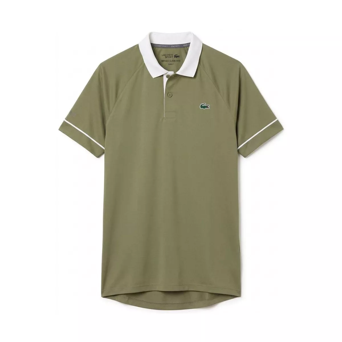 Lacoste Tennis Novak Djokovic On Court polo groen