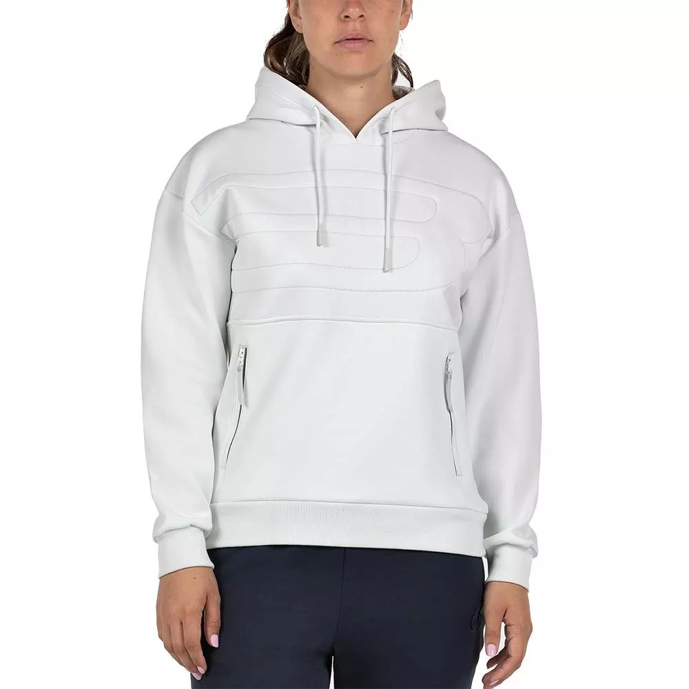 Bullpadel Eolia hoodie dames wit