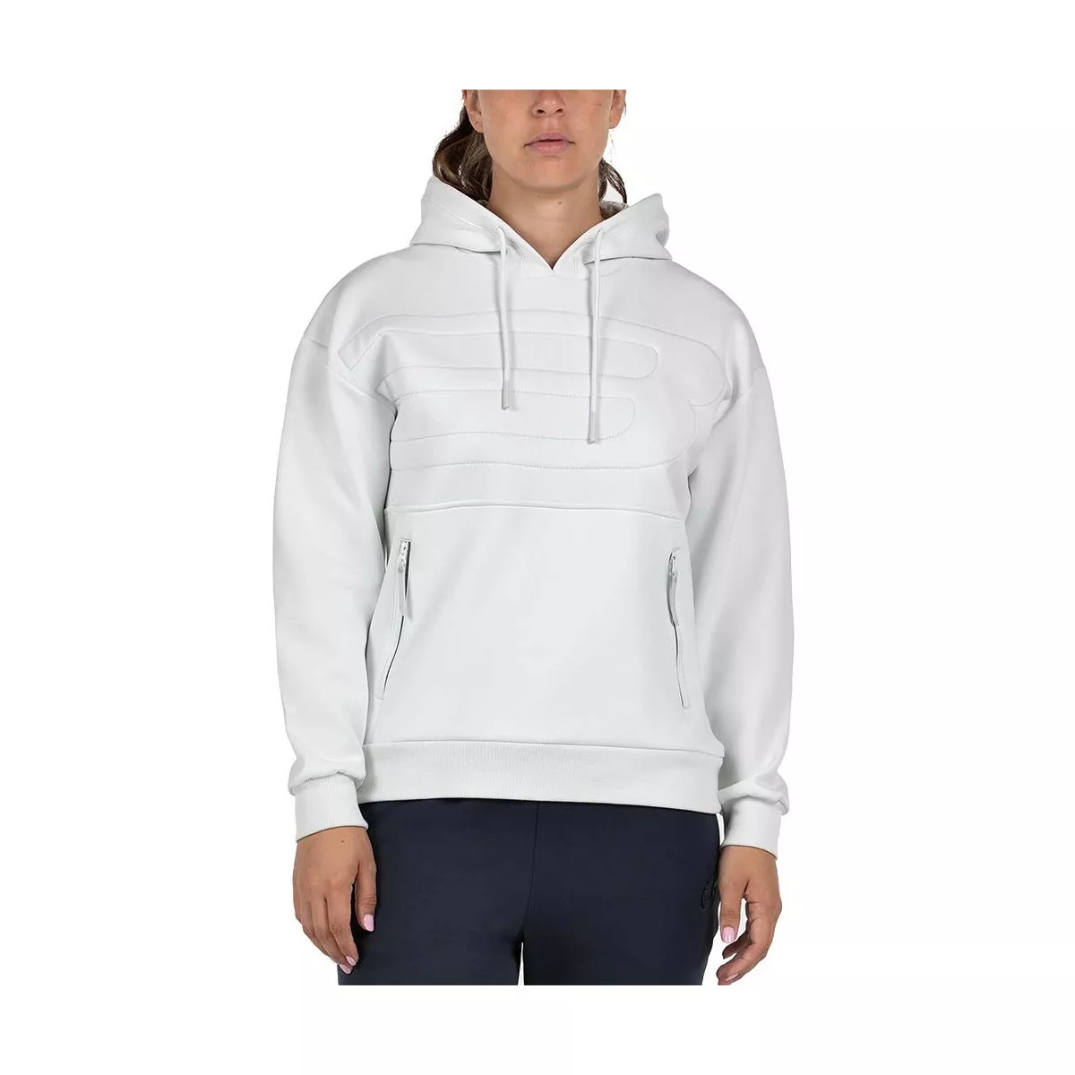 Bullpadel Eolia hoodie dames wit
