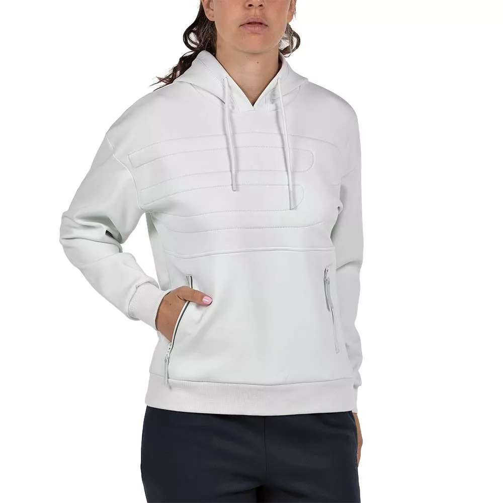 Bullpadel Eolia hoodie dames wit