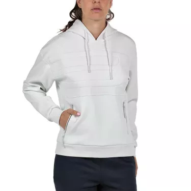 Bullpadel Eolia hoodie dames wit