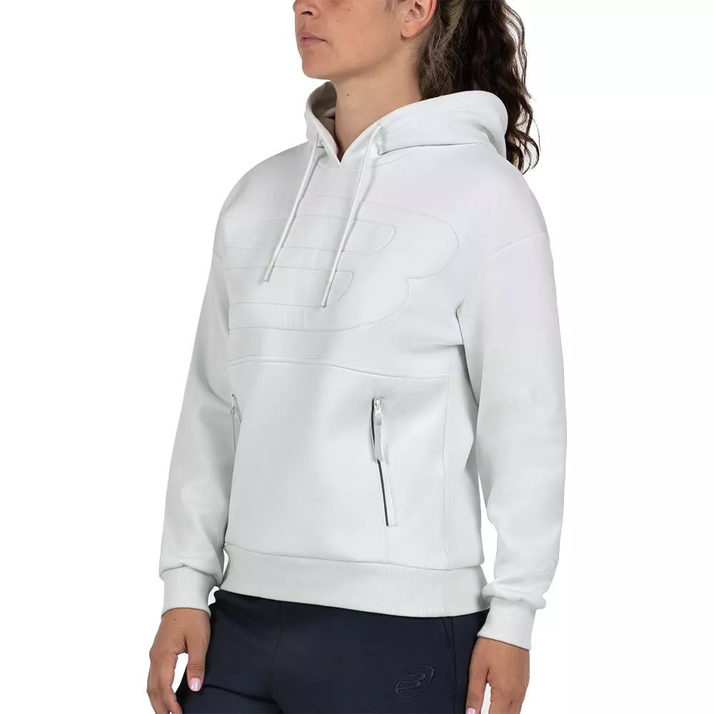 Bullpadel Eolia hoodie dames wit