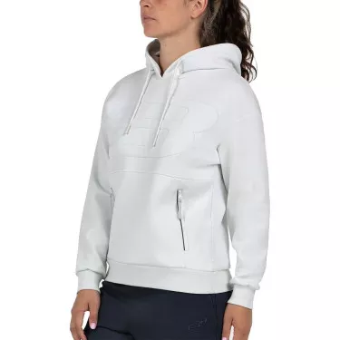 Bullpadel Eolia hoodie dames wit