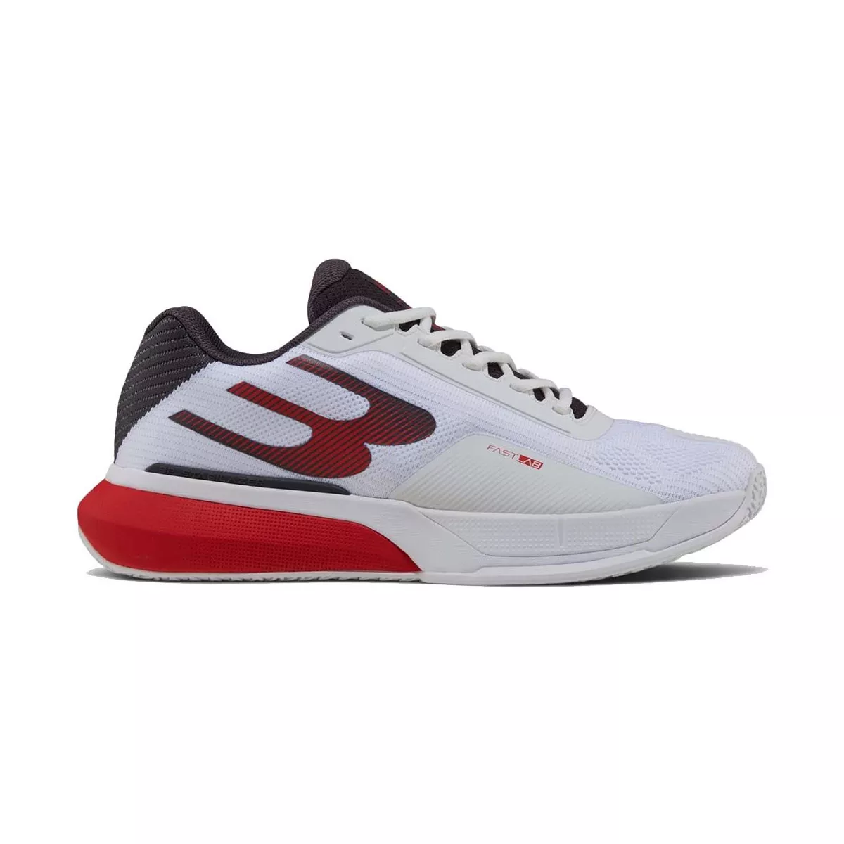 Bullpadel Neuron 26I padelschoenen wit / rood