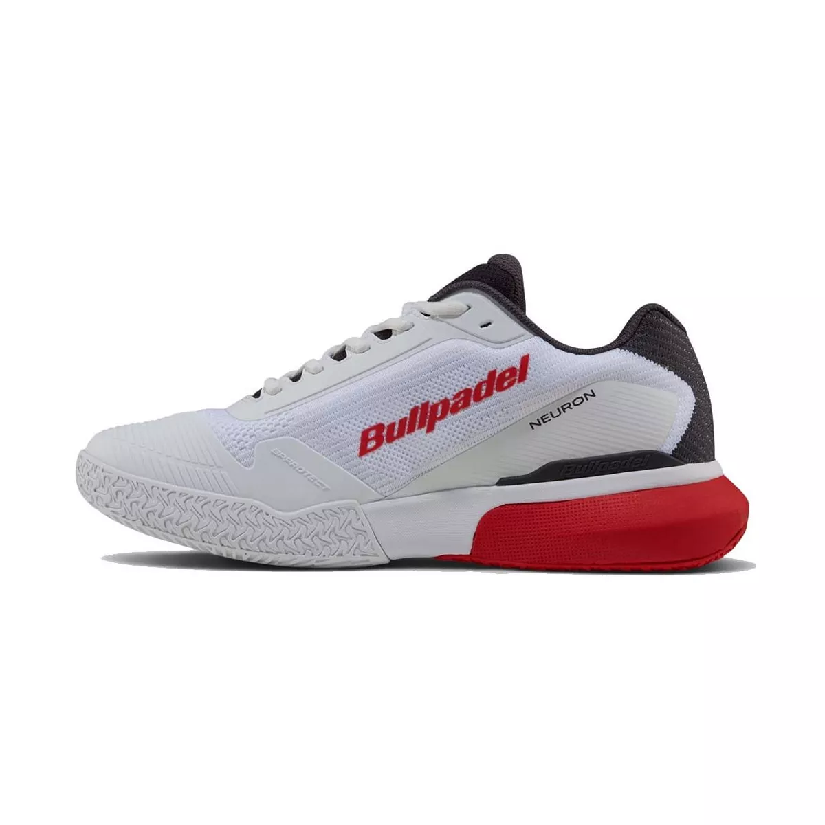 Bullpadel Neuron 26I padelschoenen wit / rood