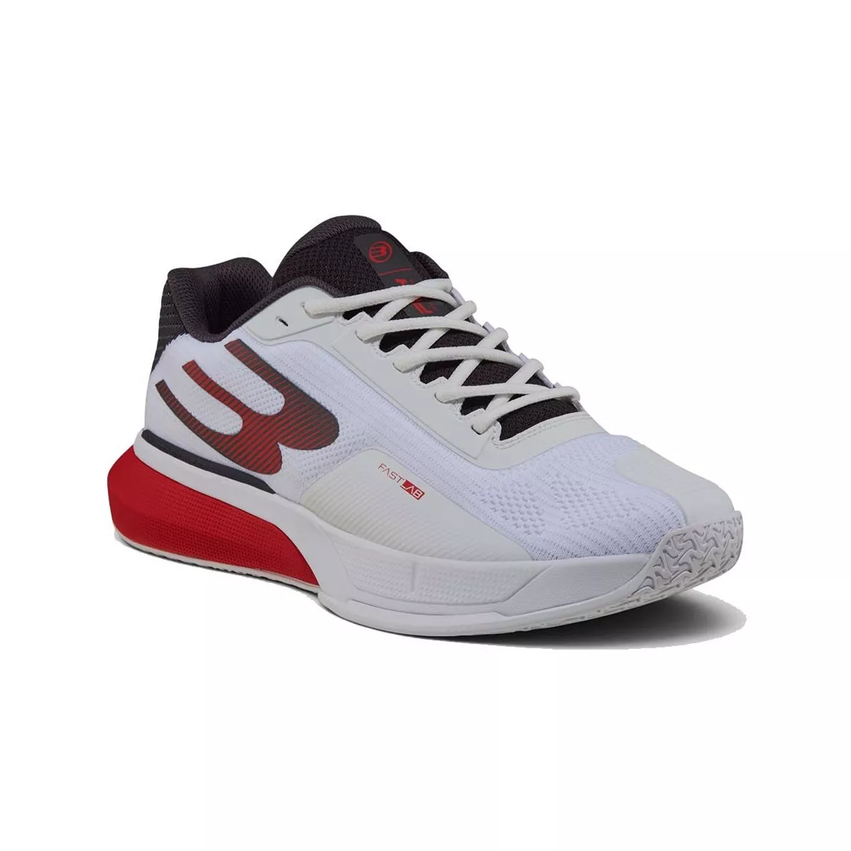Bullpadel Neuron 26I padelschoenen wit / rood