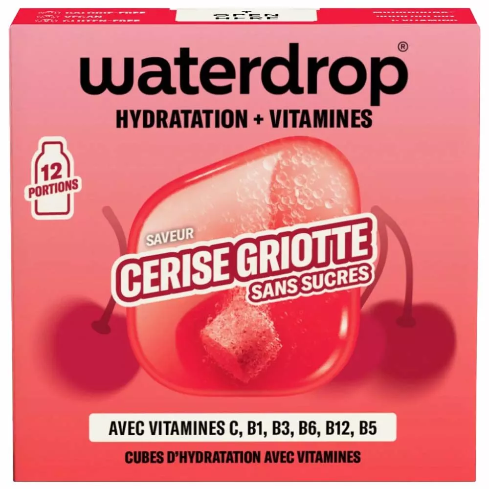 Microdrink Waterdrop Zure Kers x12