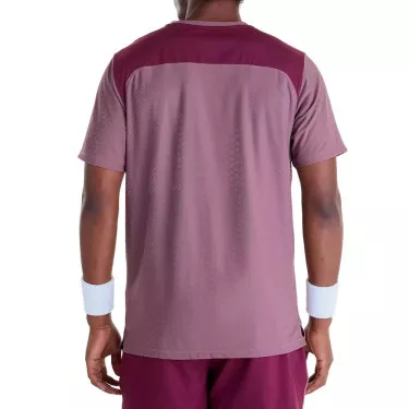 New Balance Tournament NYC T-shirt roze / bordeaux