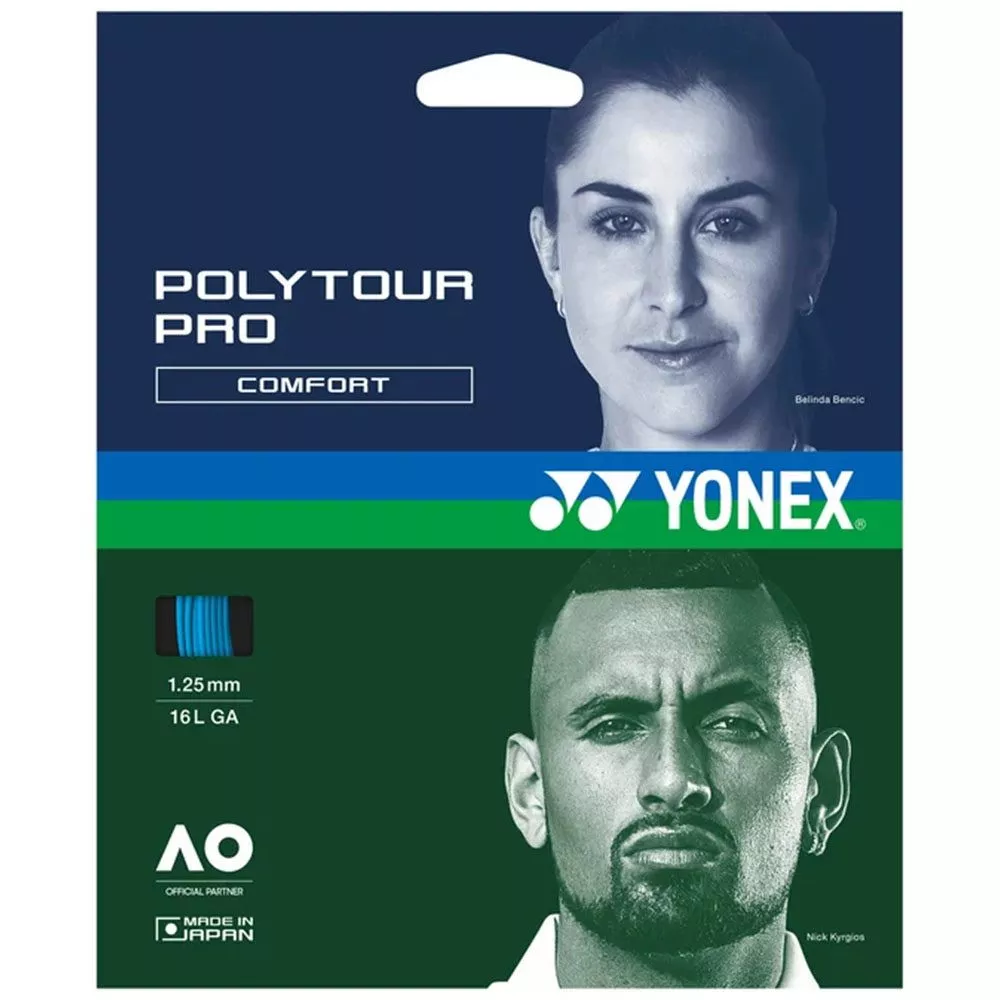 Yonex Poly Tour Pro tennissnaar 12 m blauw