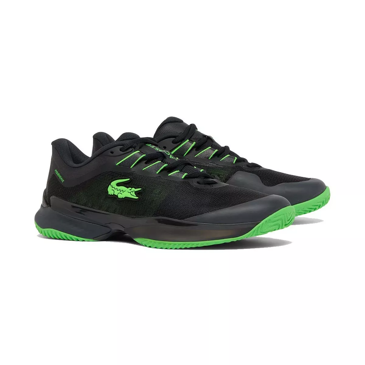 Lacoste AG-LT Ultra tennisschoenen gravel zwart / groen