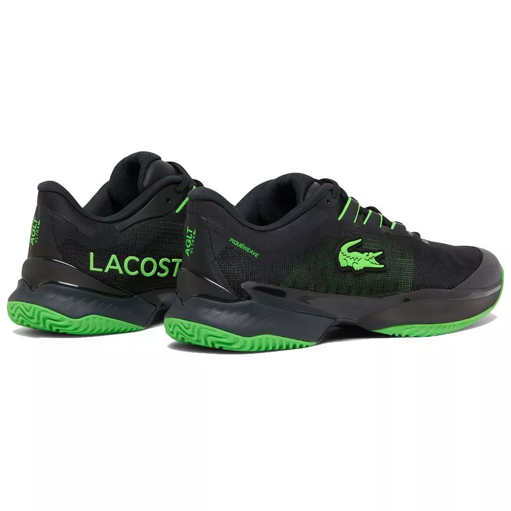 Lacoste AG-LT Ultra tennisschoenen gravel zwart / groen