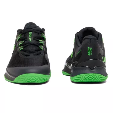 Lacoste AG-LT Ultra tennisschoenen gravel zwart / groen