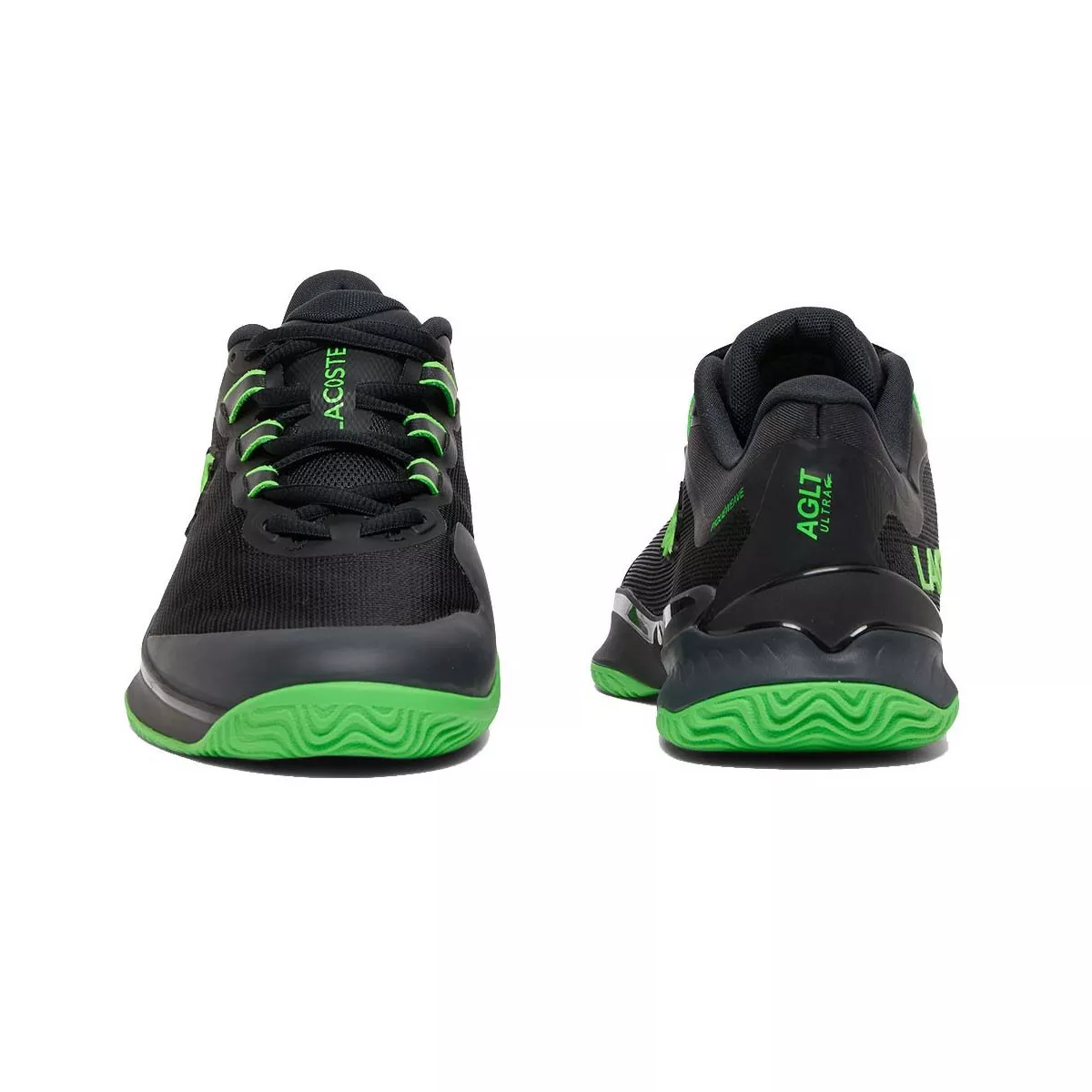 Lacoste AG-LT Ultra tennisschoenen gravel zwart / groen