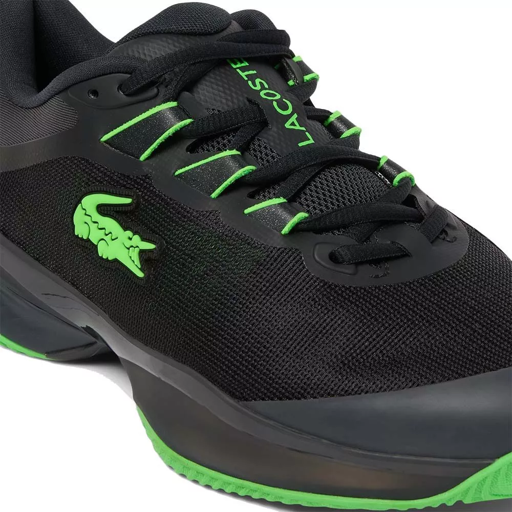 Lacoste AG-LT Ultra tennisschoenen gravel zwart / groen